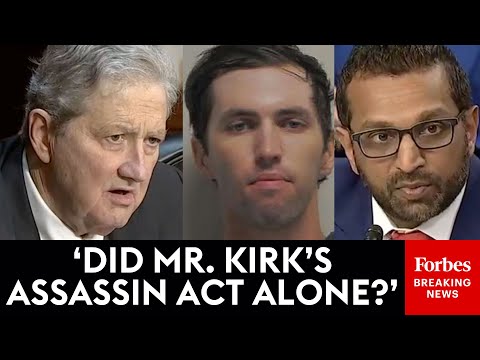 BREAKING: John Kennedy Questions FBI's Patel About Charlie Kirk Assassination Probe Findings So Far
