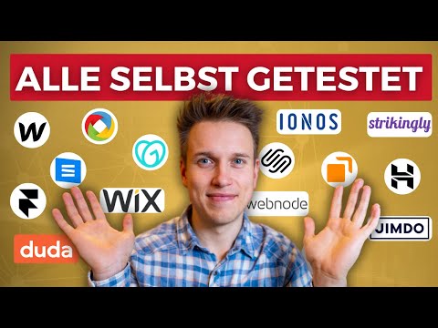 Homepage-Baukasten Vergleich 2025 – Die 5 besten Anbieter 2025!