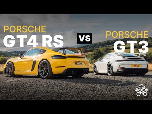 2022 Porsche 718 Cayman GT4 RS vs 911 (992) GT3 | PistonHeads