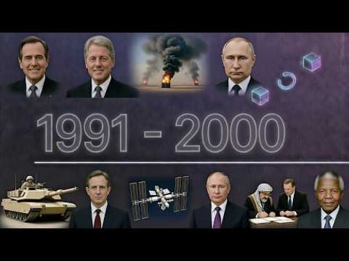 Nachrichten Zeitstrahl 1991 - 2000