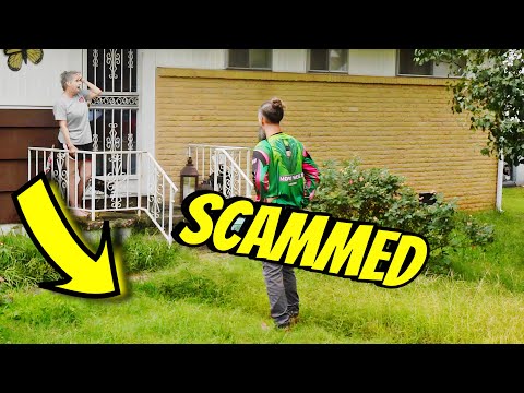 Lawn Company Took Her Money… and Only Mowed HALF the Yard (Happy Thanksgiving)
