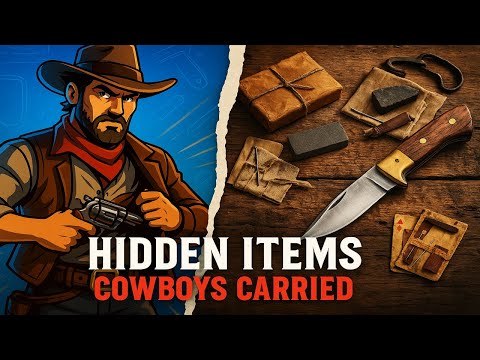 15 HIDDEN Items Cowboys Carried Every Day