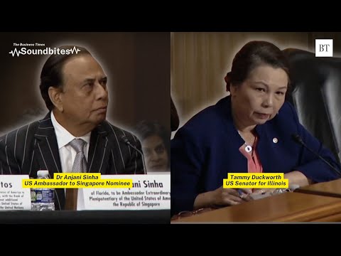 (Full) Dr Anjani Sinha, Trump's nominee for Singapore ambassador struggles with senate questioning