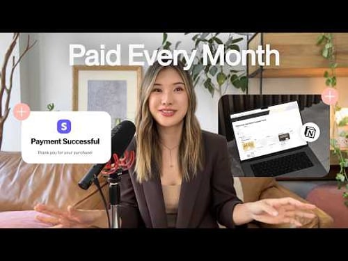 How I Built Recurring Revenue as a Designer (Steal My Client System + Notion Template!)