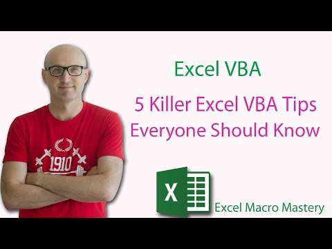 5 Killer Excel VBA Tips Everyone Should Know