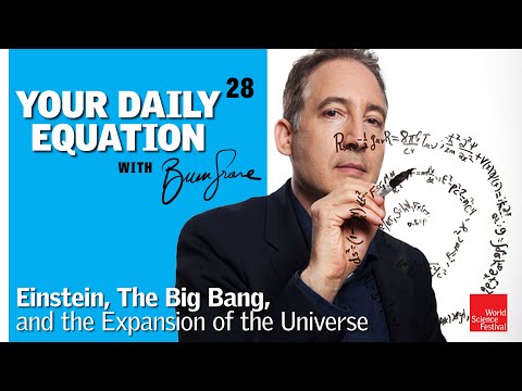 Your Daily Equation #28: Einstein, The Big Bang, and the Expansion of the Universe