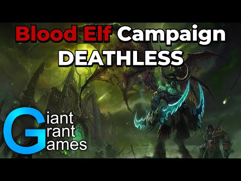 Can you Beat The Warcraft 3: Blood Elf Campaign Without Losing a Unit?