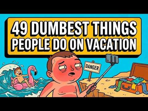 49 Ridiculous Things Americans Do on Vacation