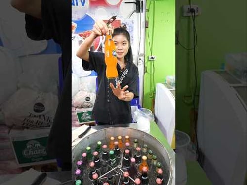 태국 길거리 콜라 슬러시ㅣThai Street Cola Slush | Korean Street Food #shorts