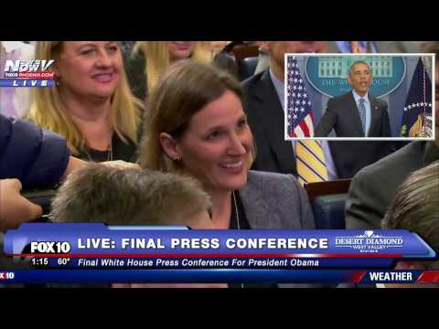Reporter Asks Obama a Personal Question to Wrap Up Press Conference as President - FNN