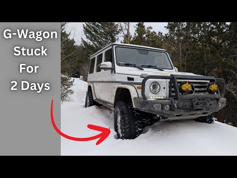 Snow Wheeling in My G-Wagon Went Terribly Wrong...