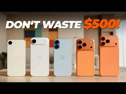 Donโt Buy the Wrong iPhone: 16e vs Air vs 17 vs 17 Pro vs 17 Pro Max!