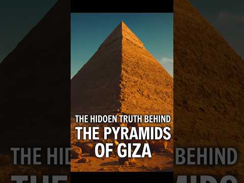 The Hidden Truth Behind the Pyramids of Giza: Secrets You Never Knew!