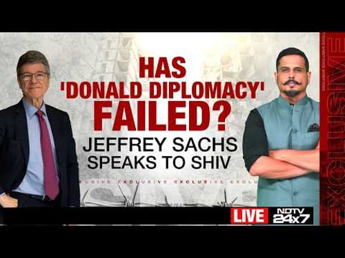 Jeffrey Sachs Interview | Has 'Donald Diplomacy' Failed? Jeffrey Sachs Speaks To NDTV