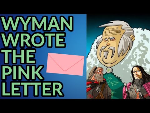 Who Wrote the Pink Letter? (ASOIAF Theory)