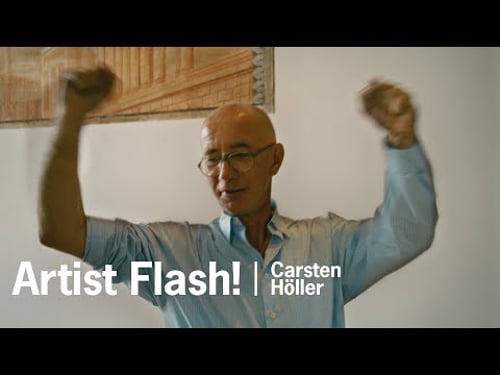 Carsten Höller meets the Polaroid 20x24 | Artist Flash!