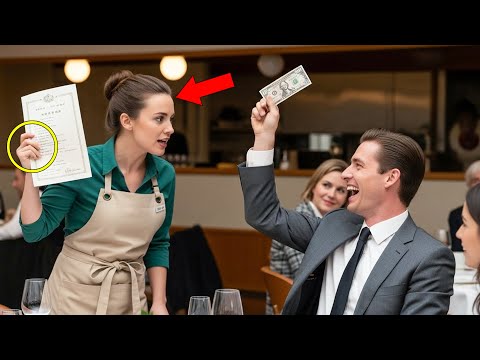 “I’ll Translate It For $500” — The Waitress Said... The Millionaire Laughed, Until He Froze
