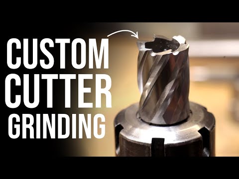 Custom Tool Grinding - Annular Cutter For Counterboring