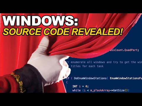 The Windows Source Code Revealed: Task Manager (E01)