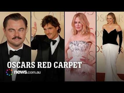 Stars bring glamour to Oscars red carpet