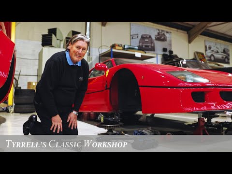 Ferrari F40 restoration - Part 1 | Tyrrell's Classic Workshop