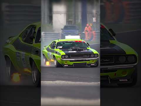720hp 9.4L Big Block 1970 Dodge Challenger T/A racecar sound😱