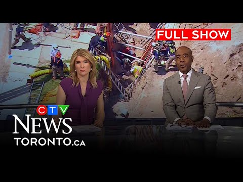 Toronto Fire rescues 2 workers trapped in trench collapse | CTV News Toronto at Six for June 2, 2025