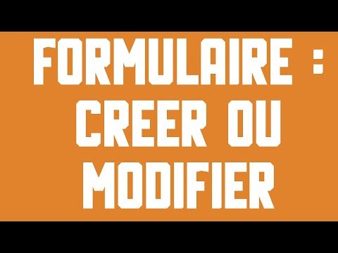 Formulaire Excel - VBA pour ajouter ou modifier une entrée