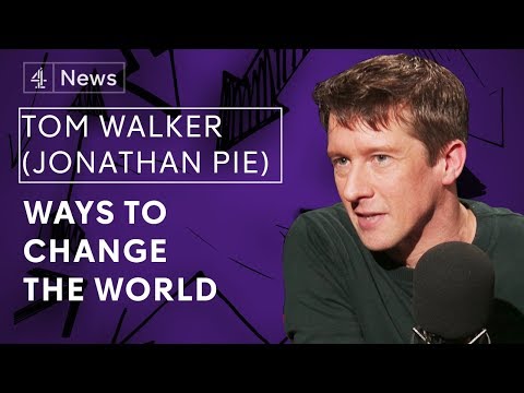 Tom Walker AKA Jonathan Pie on satire, freedom of speech and debating better