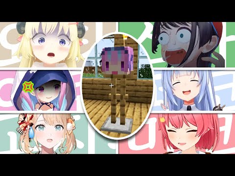 "Onion Head" Reaction Collection | Hololive Shishiro Botan, Akai Haato, Kazama Iroha, Usada Pekor...