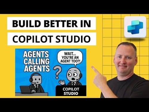 Copilot Studio Agents calling Agents