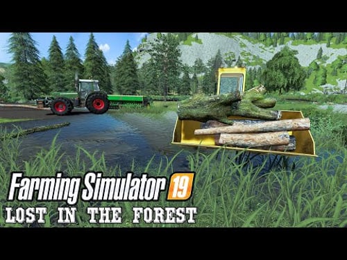 I Spent 24 Hours Transforming Swamps and Forests into Mega Farm - Farming Simulator 19 Timelapse
