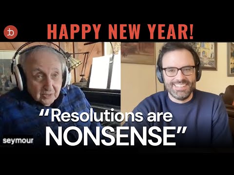This is Seymour Bernstein's 96th New Year. He has some advice for the piano world.