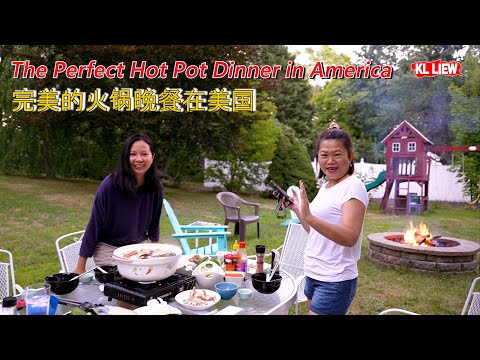 The Perfect Hot Pot Dinner in America完美的火锅晚餐在美国,在小姑家来一道中西式火锅,老外赞不绝口