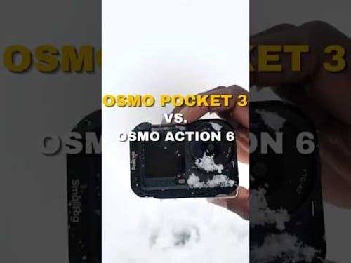 Osmo Pocket 3 vs. Osmo Action 6? Which one is better for Vlogging?