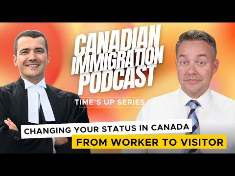 Time's Up - My work permit expires soon: Can I change to a visitor status?