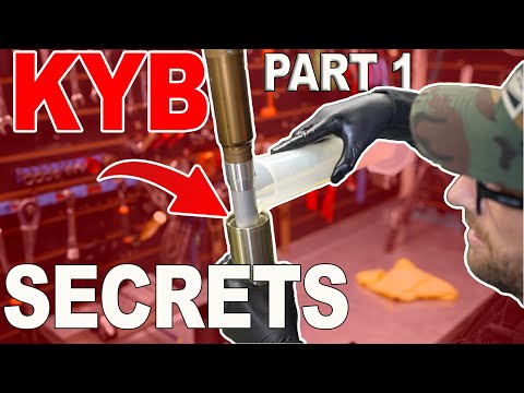 Full KYB Suspension Fork Service How To Do It Right! Part 1