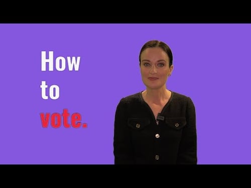 Explainer: How do I vote