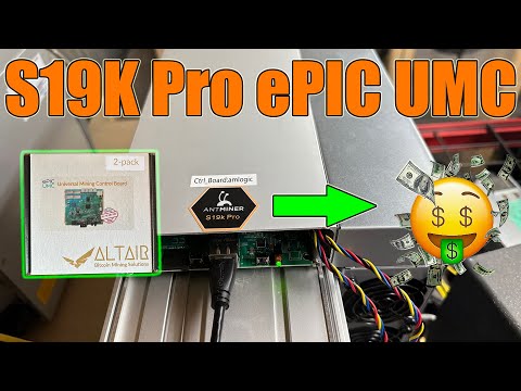 S19K Pro ePIC UMC Control Board Install