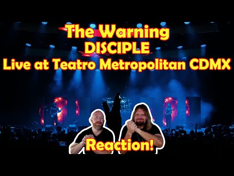 Musicians react to hearing The Warning - DISCIPLE Live at Teatro Metropolitan CDMX 08/29/2022