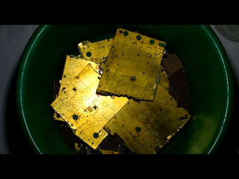 ЗОЛОТО ИЗ ~ "ЗОЛОТЫХ" ПЛАТ, СИМ-КАРТ И ПРОЦЕССОРОВ!