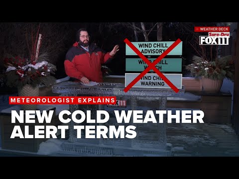Wind chill out, extreme cold in: New weather alerts from National Weather Service