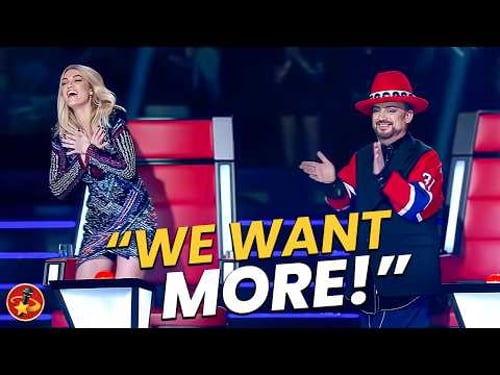 ENCORE! Sensational Blind Auditions Coaches Didn't Want to END on The Voice 👏