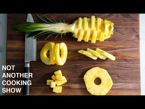 5 EASY WAYS TO CUT PINEAPPLE