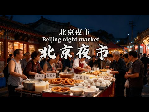北京市,前門夜市美食街,全聚德烤鴨/尹三荳汁/方磚廠69號炸醬麵/都一處燒麥館/門釘肉餅/爆肚馮/北京稻香村傳統糕點/張一元茶葉/六必居