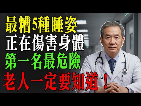 健康從睡姿開始!5個壞習慣讓身體崩潰,第一名千萬別碰!