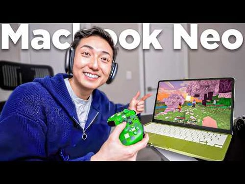 Gaming on The Macbook Neo.. It Works?