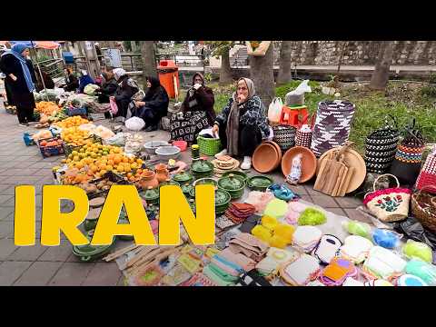 BEAUTIFUL Iranian Street Food Queen 🇮🇷 Rasht Bazaar EXPOSED!