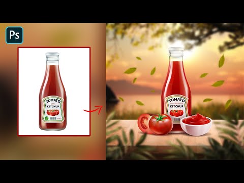 Photoshop Tutorial | Tomato Ketchup Poster Design