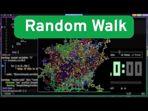 Random Walk in 10 min (Old membrane keyboard) - Dopamine programming